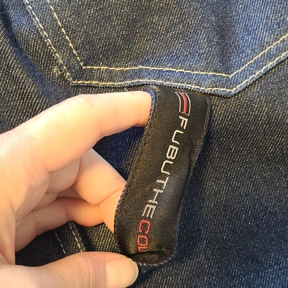 Fubu the collection vintage 90's denim jeans 40x34 hip hop carpenter - Picture 7 of 16